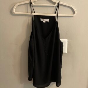 Black Silk Tank - Loft